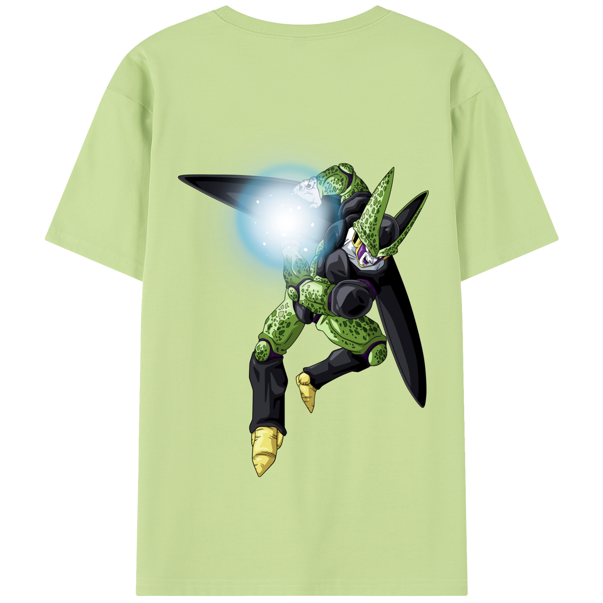 （画像用） ドラゴンボール セル DRAGON BALL Cell 綿100％半袖Tシャツ（背面プリント）